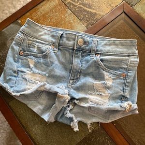 american eagle short shorts